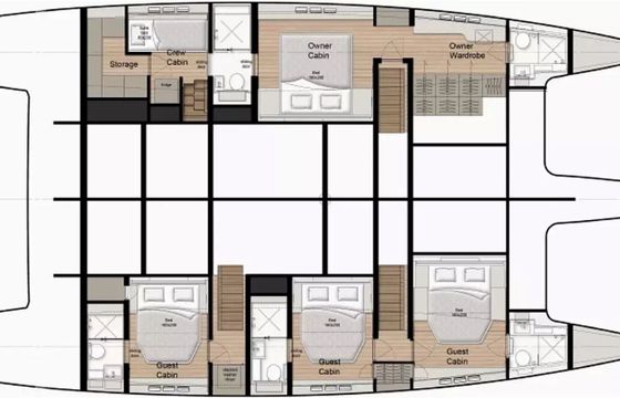Sunreef 60 Dessus