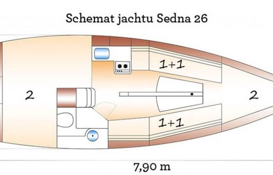 Sedna 26 Turist Bora 1
