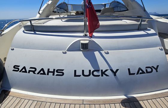 Sunseeker Camargue 50 Sarah's Lucky lady