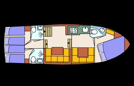 Valkkruiser 1350 Goldflower