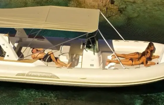 Hire the Tempest 770 Semi Rigid Inflatable Boat in Trapani, Sicilia!