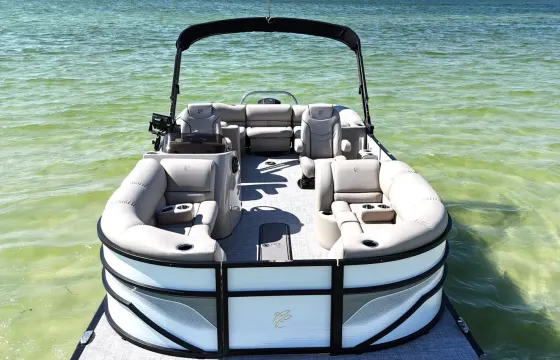 2021 New Cypress Cay 23ft Tritoon Boat for Rent in Holmes Beach!!