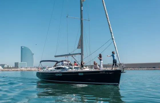 Unique Private Luxury Sailing Tour on  Sailboat in Barcelona