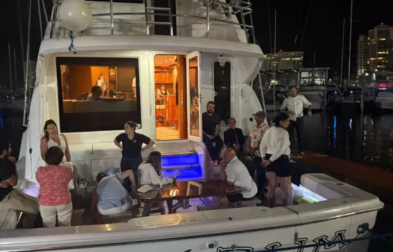 San Juan Bay Cruising - Bertram 70 Luxury Yacht