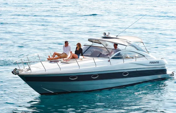 Pershing 37 Motor Yacht Rental in Sorrento, Campania