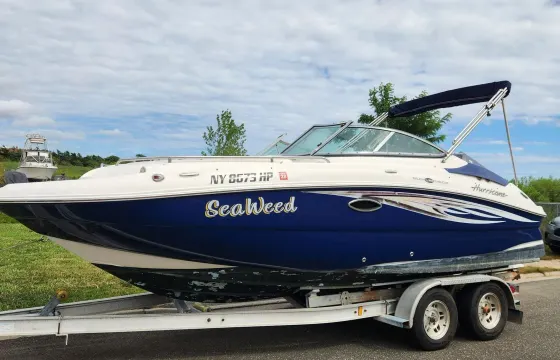 Deck boat on the Great South Bay!