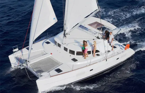 Sensational 39' Lagoon Sailing Catamaran Cruise along Marina del Rey