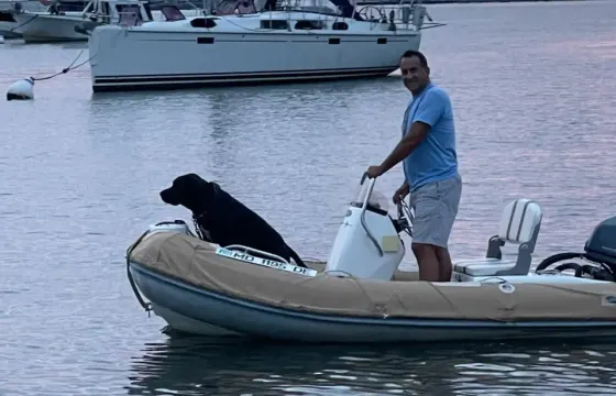 Quick Private Annapolis Harbor Boat Ride - Oceanus 12 VST Inflatable