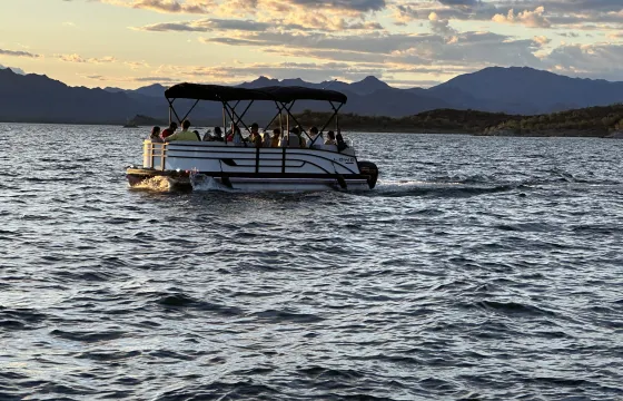 You'll have a Crazy Good Time with 22ft Lowe Tritoon