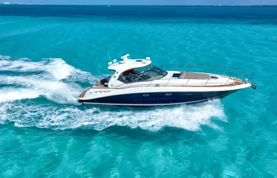 Sea Ray 42' Motor Yacht for 15 Guests in Cancún