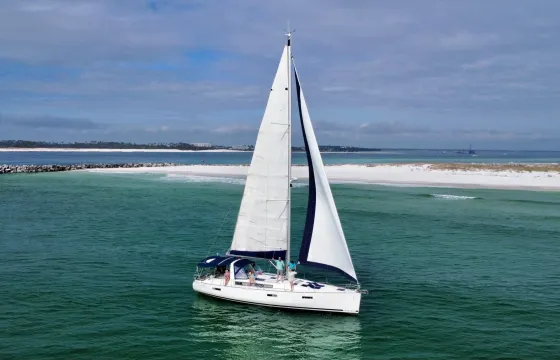 47’ Beneteau Sailing Adventure with Dolphin Sightseeing in Panama City Beach