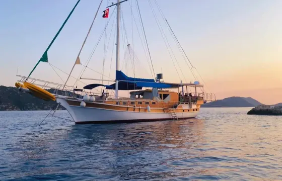 Luxury and Comfort on the Water: Private 66ft Sailing Gulet Charter In Kaş