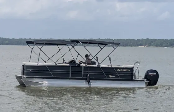 2024 Massimo 24' Pontoon for rent in Lake Conroe - All Inclusive