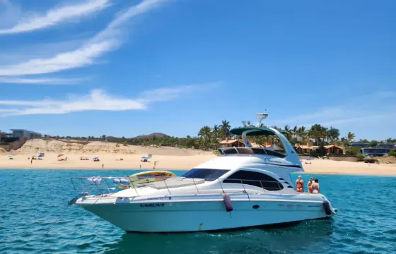 VARUNA LUXURY 45' SEARAY FLYBIGE SEDAN YACHT STARLINK "WIFI"
