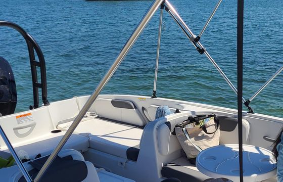 2022 18ft Bayliner in San Diego Harbor