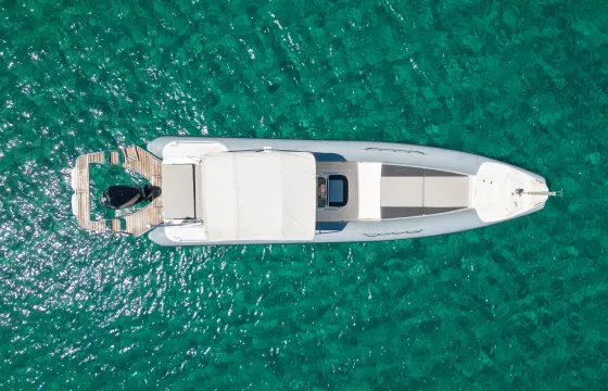 Marvel  250hp RIB in Chora Sfakion, Crete - Greece