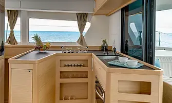 Charter 42' Lagoon Cruising Catamaran in Vathis, Greece