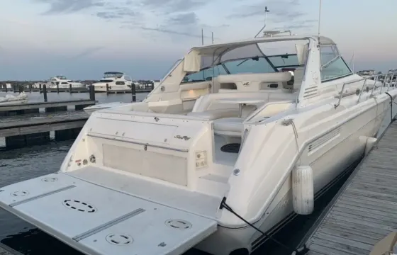 Enjoy the Sun on Lake Michigan with Family or Friends on a 58' Sea Ray Yacht