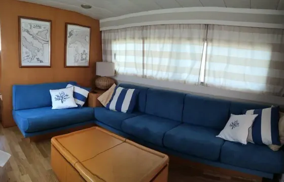 Captained Charter on "New Kama" Canados 60 Fly Motor Yacht in Monopoli, Italy