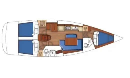 Charter 40ft "Peppina" Oceanis 40 Sailing Yacht In Nettuno, Italy