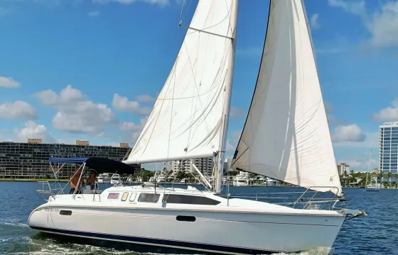 Hunter 336 Sailboat! Relaxing Sailing Palm Beach