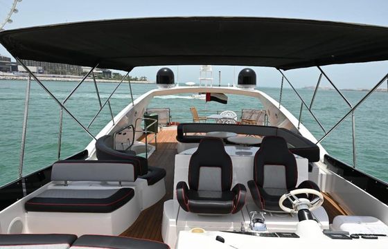 🐬 Luxury 95ft Mega Yacht Rental in Dubai–Private Yacht Charter for upto 50 Pax