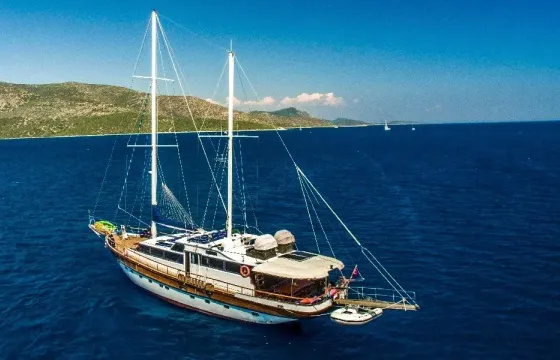 78' Sailing Gulet for 10 People in Muğla