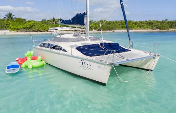 36' Private Catamaran Charter in Cozumel, Mexico