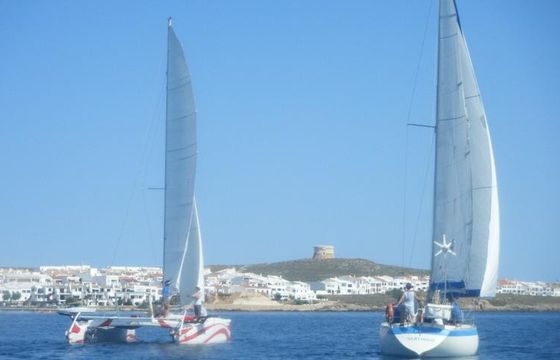 32ft “Wauquiez Gladiator” Sailing Charter in Fornells Menorca, Spain
