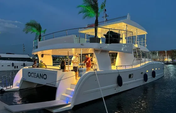 Oceano 60ft Luxury Catamaran Rental in Rio de Janeiro, Brazil w/ concierge