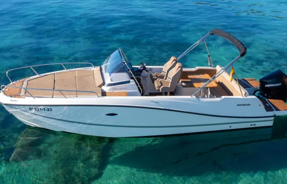 Quicksilver 755 Sundeck For 8 People - Altea Private Boat Charter