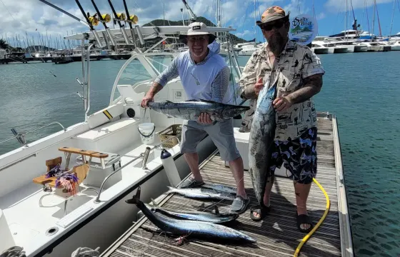 Light Tackle Fishing Aboard Dusky Cuddy Cabin
