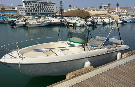 Cap Ferret 550 Open with 80hp Rental in  Faro, Portugal