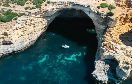 Cruise Along the Algarve Coast with 18ft Jeanneau Esteou 630 Boat