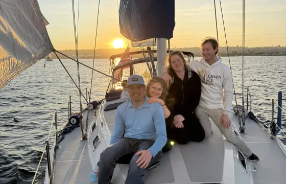 42ft Catalina MkII Sailing Yacht in The San Diego Bay, California