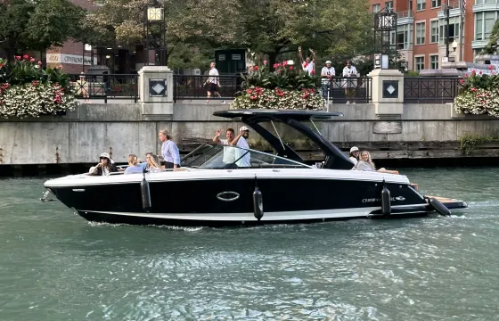 Cruise on the New & Luxurious 2024 30ft Chaparral Motor Yacht in Chicago!!!