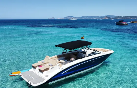 Sea Ray 290 | Relaxing Day Charter Ibiza | 11 Guests + Captain