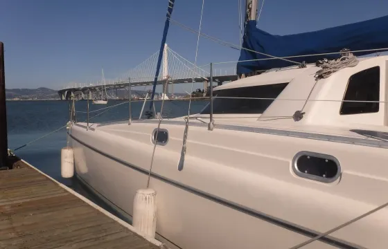 35' Cruising Catamaran on San Francisco Bay