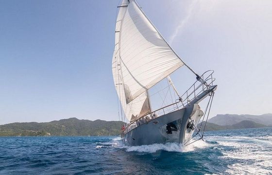 SILVER MOON  This Wonderful Ultra Luxe Gulet  is 36 m Long and for 8 People.