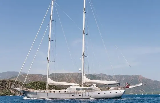 SILVER MOON  This Wonderful Ultra Luxe Gulet  is 36 m Long and for 8 People.