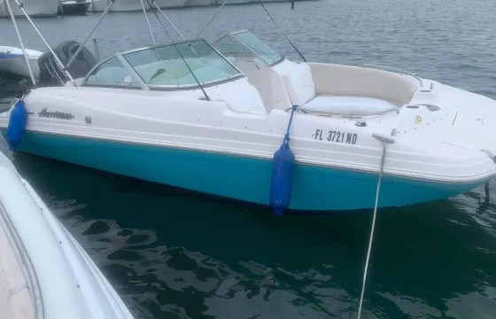 18' Hurricane Deck Boat Rental – Riviera Beach, FL