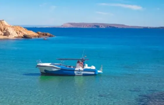Boat tour from Fornells, Spain