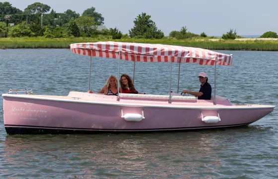 22’ 2025 Pink "Barbie" Fun Boat Rental in Sag Harbor, New York