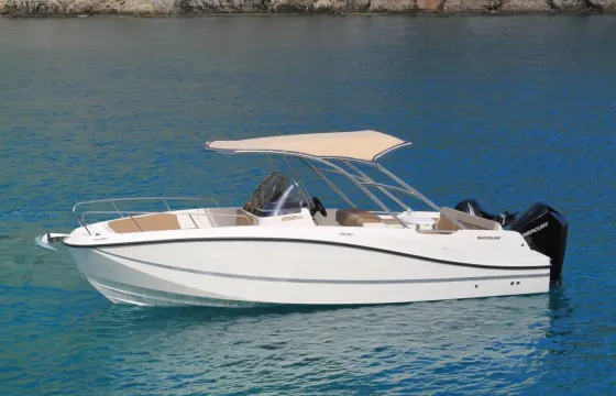 Quicksilver 755 open active at rock my boat in Rhodes