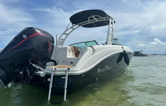24ft Nauticstar Party & Cruise Miami Sandbar Adventure (Captain Included)