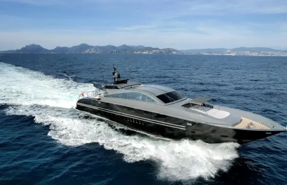 Sleek Leopard A4 88ft Luxury Yacht In Saint-Tropez
