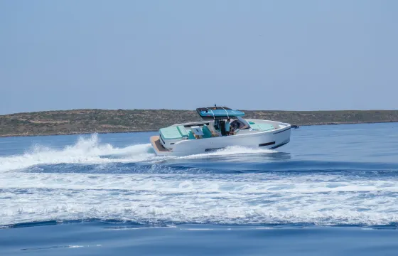 De Antonio D32 Open Motor Yacht Rental in Eivissa, Illes Balears