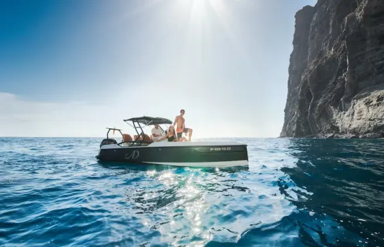 Brand new Center Console Boat Rental in Los Gigantes Tenerife