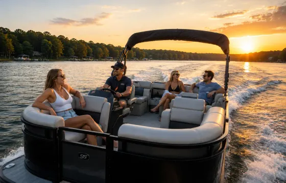 🌊 2026 Dockside Pontoon | Private Lake Norman Cruise