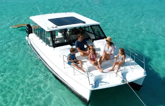 Family Crab Island Escape | Private Catamaran Charter Near 30A & Miramar Beach